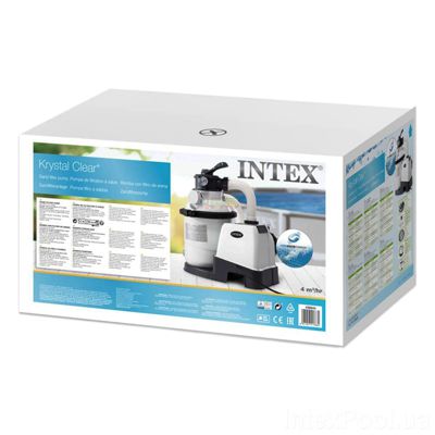Intex 26644, Песочный фильтр-насос 5700 л/ч(фільтрація 4000 л/ч)