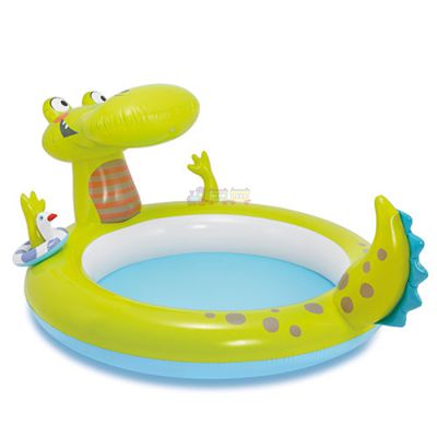 Надувний басейн дитячий Крокодил Intex 51028