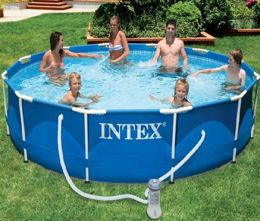 Intex 56996, 28212 Каркасный бассейн с фильтр-насосом (366х76 см)