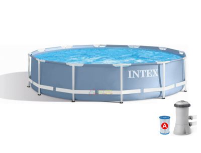 Intex 28712 Каркасний басейн Intex Metal Frame Pool (366х76 см)