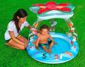 Надувний басейн дитячий з навісом-зіркою 102х86 см INTEX 57428
