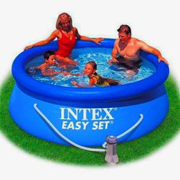 Intex 28112 Наливной бассейн с фильтр-насосом (244х76 см)