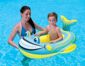 Дитячий надувний плотик BW 99х66 см (34085) доступний у двох варіантах: рибка та лягушка.