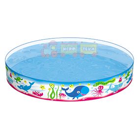 BestWay 55028 Наливной бассейн детский Подводный мир (122х25 см)