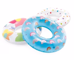 Intex 59259, надувной круг Квітка. 81см, від 8р