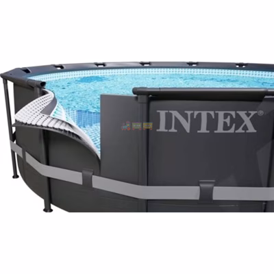 Каркасный бассейн Intex 26334 ULTRA XTR (610х122 см) с песочным фильтром, лестницей, подложкой и тентом