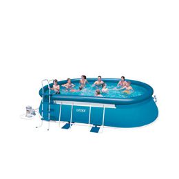 Intex 54432, Каркасно-надувной бассейн (549х305х107 см)