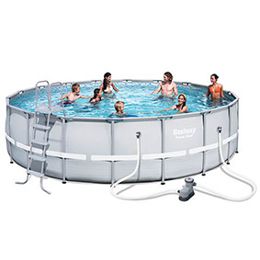 BestWay 56427 Каркасный бассейн с комплектом аксессуаров (549х132 см)