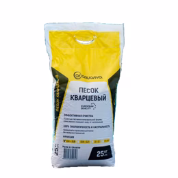 Пісок кварцовий Aquaviva 0.4–0.8 (25 кг) (Україна)