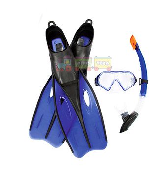Набір для плавання маска, трубка, ласты BestWay 25021