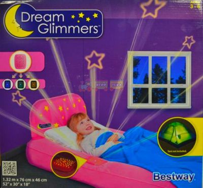 Надувне дитяче ліжко з проектором 132х76х46 см Bestway 67496