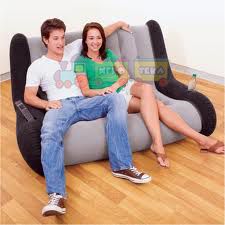 Intex 68560, ​Надувний диван-софа 155х117х74 см