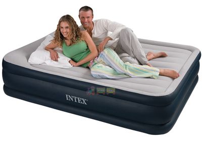 Intex 67736, Надувне ліжко 203х152х43 см уцінка