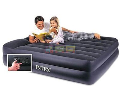 Intex 66702, Надувне ліжко 208х163х47 см