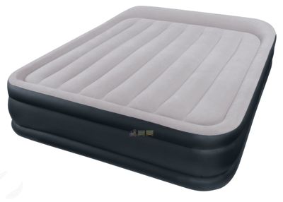 Intex 67738, Надувная кровать со встроенным электронасосом 203х152х48 см