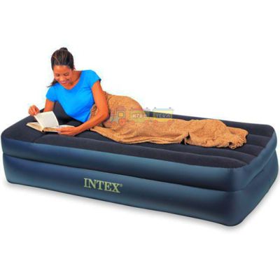 Надувне ліжко зі вбудованним електроасосом 203х102х50 см Intex 66706