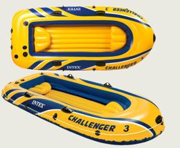 Надувний човен Intex  "Challenger 3" 295х137х43 см (68369)