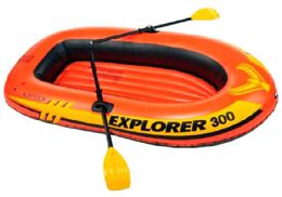 Надувна лодка Intex 58358 "Explorer Pro 300" 244х117х34 см (58358)