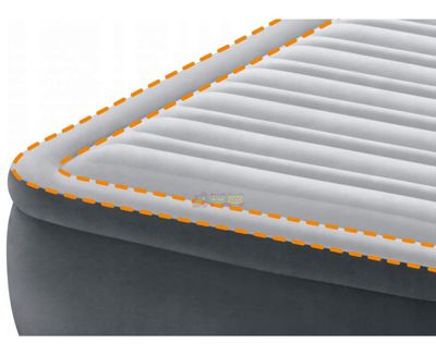 Intex 67766, Надувная кровать со встроенным электронасосом 191х99х33 см