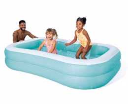 Надувной детский бассейн Аква 229x152x48см Aqua Intex 57181