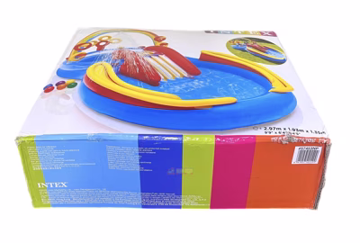 Надувной детский игровой центр-бассейн Intex 57453 "Радуга" (уценка)