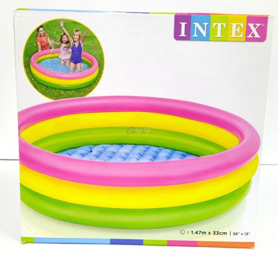 Intex 57422 Надувной бассейн (147х147х33 см)