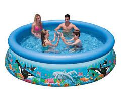 Intex 28124 Надувной бассейн Easy Ocean Set Pool (305х76 см)