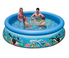 Надувной бассейн Easy Ocean Set Pool (305х76 см) Intex 28124
