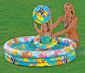 Надувний басейн з набором, м'яч і круг 132х28 см Intex 59469