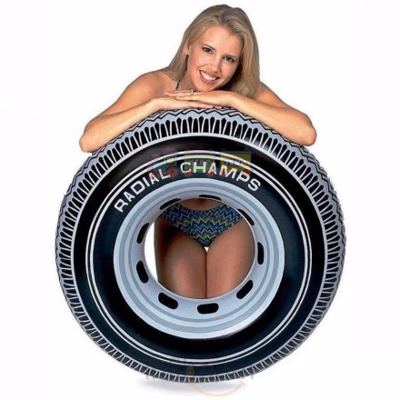 Надувной круг Intex  "Покрышка"  91 см (59252)