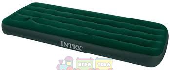 Intex 66950, Надувной матрас со встроенным ножным насосом 193х76х22 см