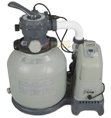 Intex 28682, Система очищення води+фільтр-насос