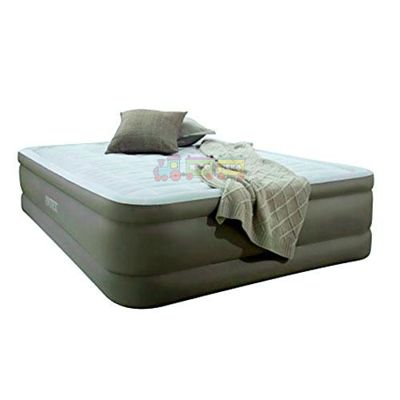 Надувне ліжко зі вбудованим насосом 152х203х46 см Intex 64474