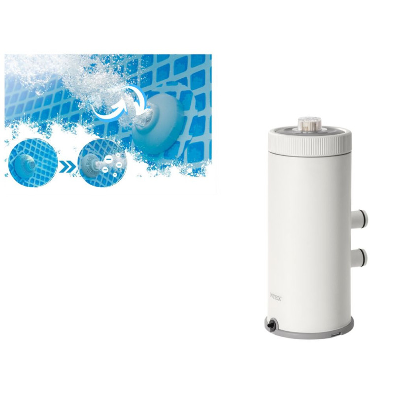 насос-фільтр картриджний, C1000 3785 л / год Intex 26638 насос-фільтр картриджний, C1000 3785 л / год Intex 26638